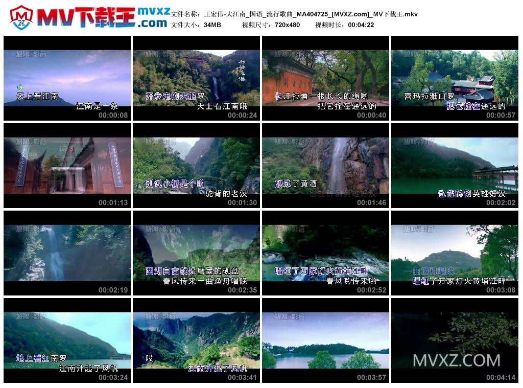 王宏伟-大江南_国语_流行歌曲_MA404725